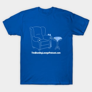 The Blue Sky Lounge - Dark Background T-Shirt